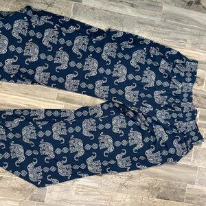 Braeve Elephant Print Palazzo Pants - Super Comfy